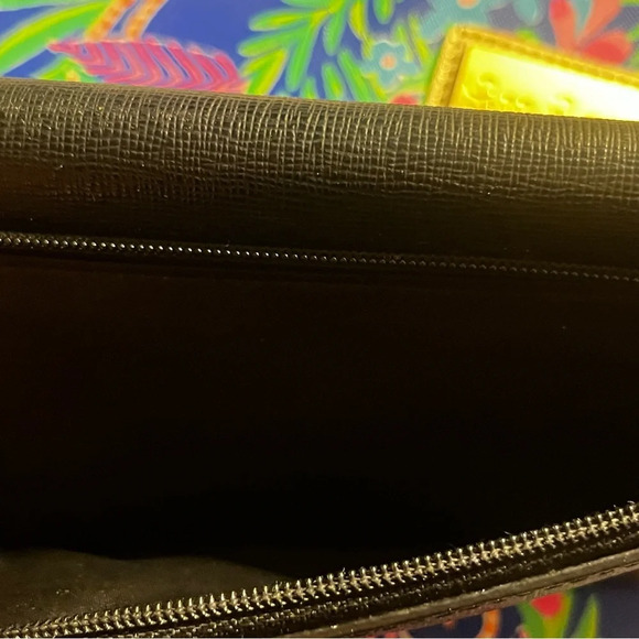 Coach black leather wallet - Picture 4 of 9